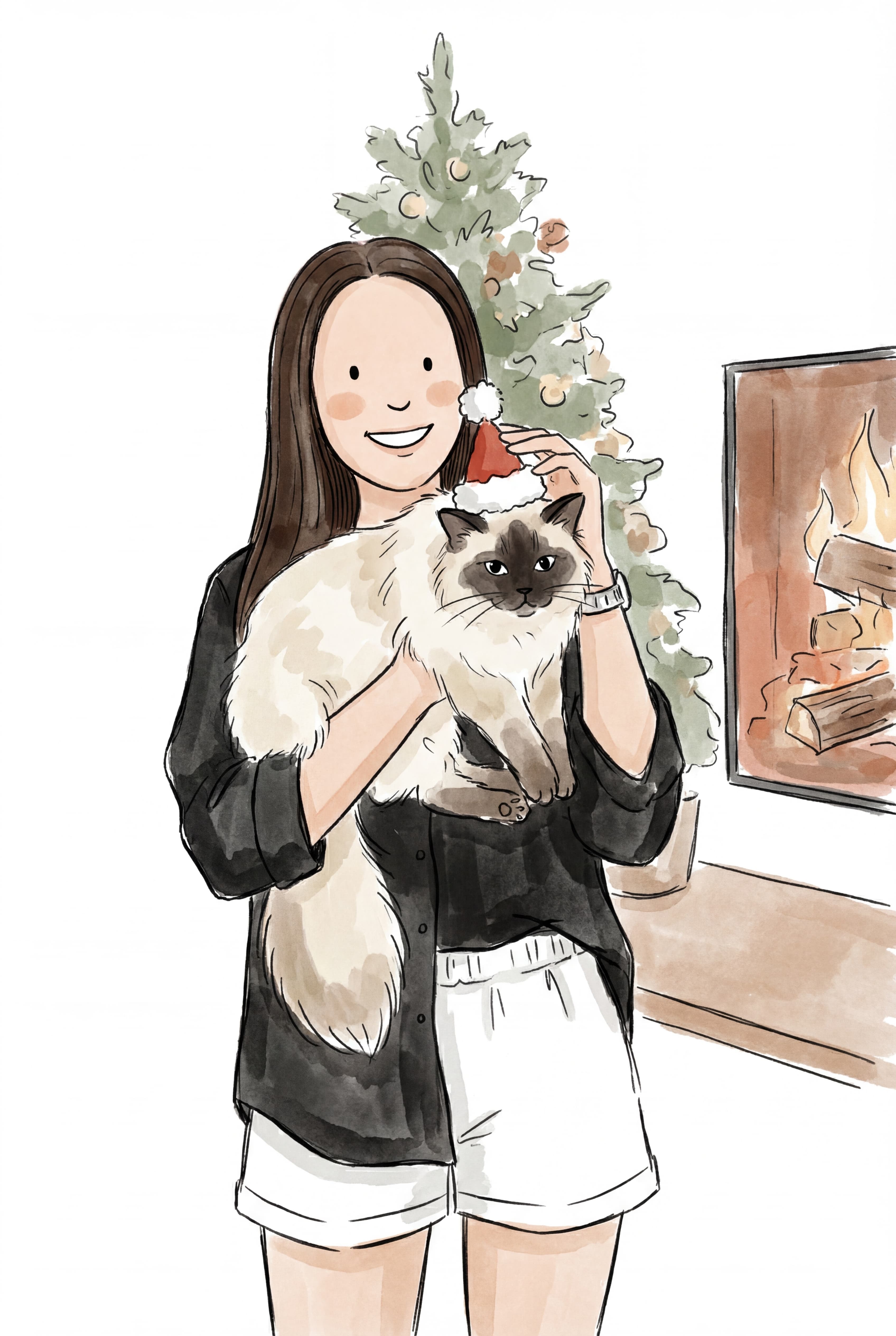 Christmas Cuddles - After