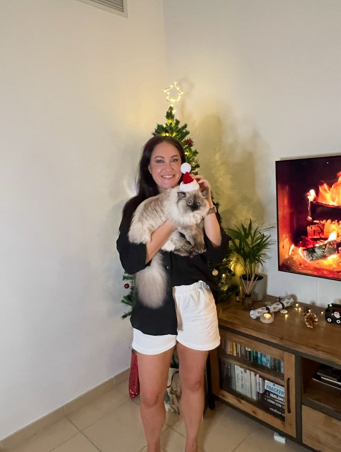 Christmas Cuddles - Before